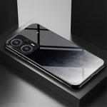 Xiaomi Redmi Note 12 Turbo / Poco F5 5G mobilskal Mönster Tryckt PC+TPU+Härdat Glas mobilskal