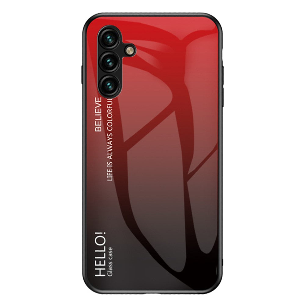 Samsung Galaxy A24 4G (162,1 x 77,6 x 8,3 mm) Slim-skal i tonad färg, PC+TPU+härdat glas