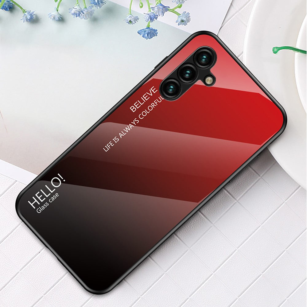 Samsung Galaxy A24 4G (162,1 x 77,6 x 8,3 mm) Slim-skal i tonad färg, PC+TPU+härdat glas