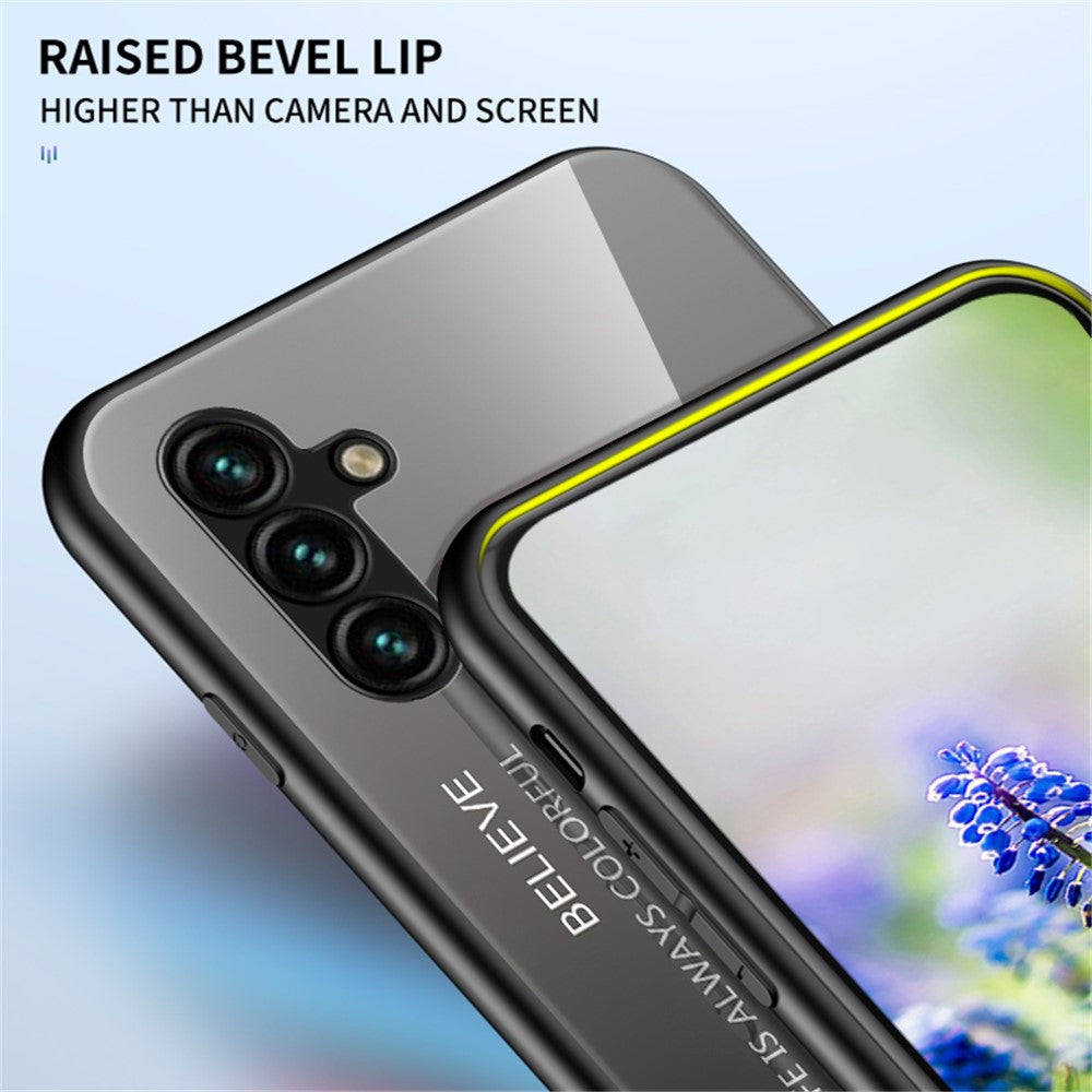 Samsung Galaxy A24 4G (162,1 x 77,6 x 8,3 mm) Slim-skal i tonad färg, PC+TPU+härdat glas