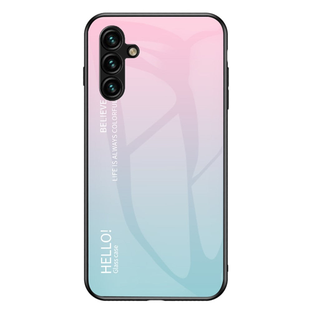 Samsung Galaxy A24 4G (162,1 x 77,6 x 8,3 mm) Slim-skal i tonad färg, PC+TPU+härdat glas