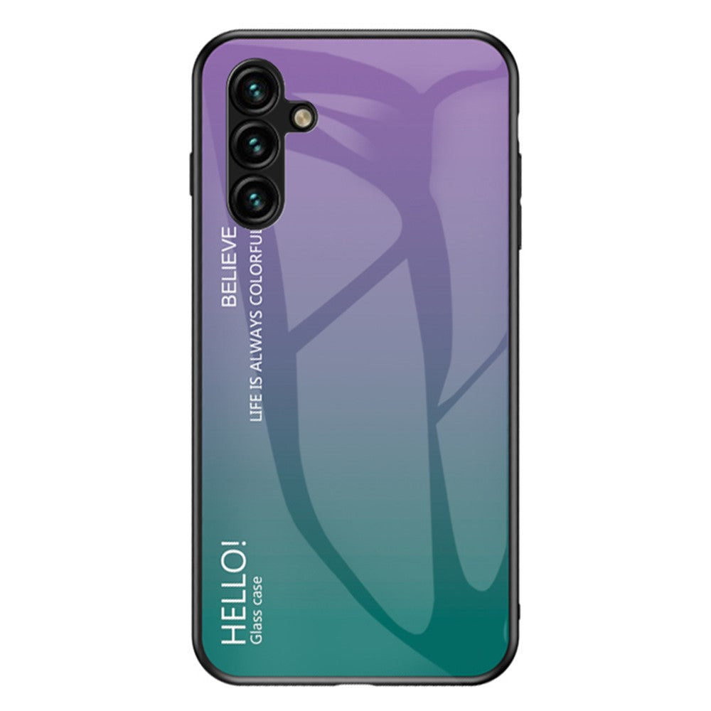 Samsung Galaxy A24 4G (162,1 x 77,6 x 8,3 mm) Slim-skal i tonad färg, PC+TPU+härdat glas