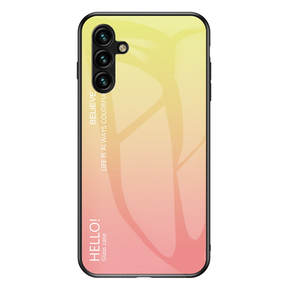 Samsung Galaxy A24 4G (162,1 x 77,6 x 8,3 mm) Slim-skal i tonad färg, PC+TPU+härdat glas