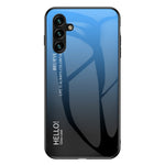 Samsung Galaxy A24 4G (162,1 x 77,6 x 8,3 mm) Slim-skal i tonad färg, PC+TPU+härdat glas