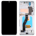 For Samsung Galaxy S21 Ultra 5G G998B OEM Grade S AMOLED Screen and Digitizer Assembly + Frame Part (without Logo)