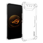 ENKAY HAT PRINCE til Asus ROG Phone 7 Ultimate 5G Gennemsigtigt telefoncover Skridsikker kant TPU mobiltelefoncover