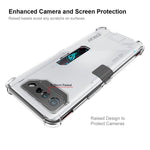ENKAY HAT PRINCE til Asus ROG Phone 7 Ultimate 5G Gennemsigtigt telefoncover Skridsikker kant TPU mobiltelefoncover