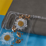 For Samsung Galaxy Z Fold5 5G Hard PC Phone Case 2-Piece Design Rhinestone Decor Folding Phone Cover