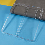 Transparent Phone Case for Samsung Galaxy Z Fold5 5G , 2-Piece Design Anti-scratch PC Folding Phone Cover