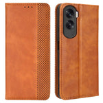Stand Case for Honor 90 Lite 5G / X50i 5G Magnetic Shell Retro PU Leather Phone Wallet Flip Cover