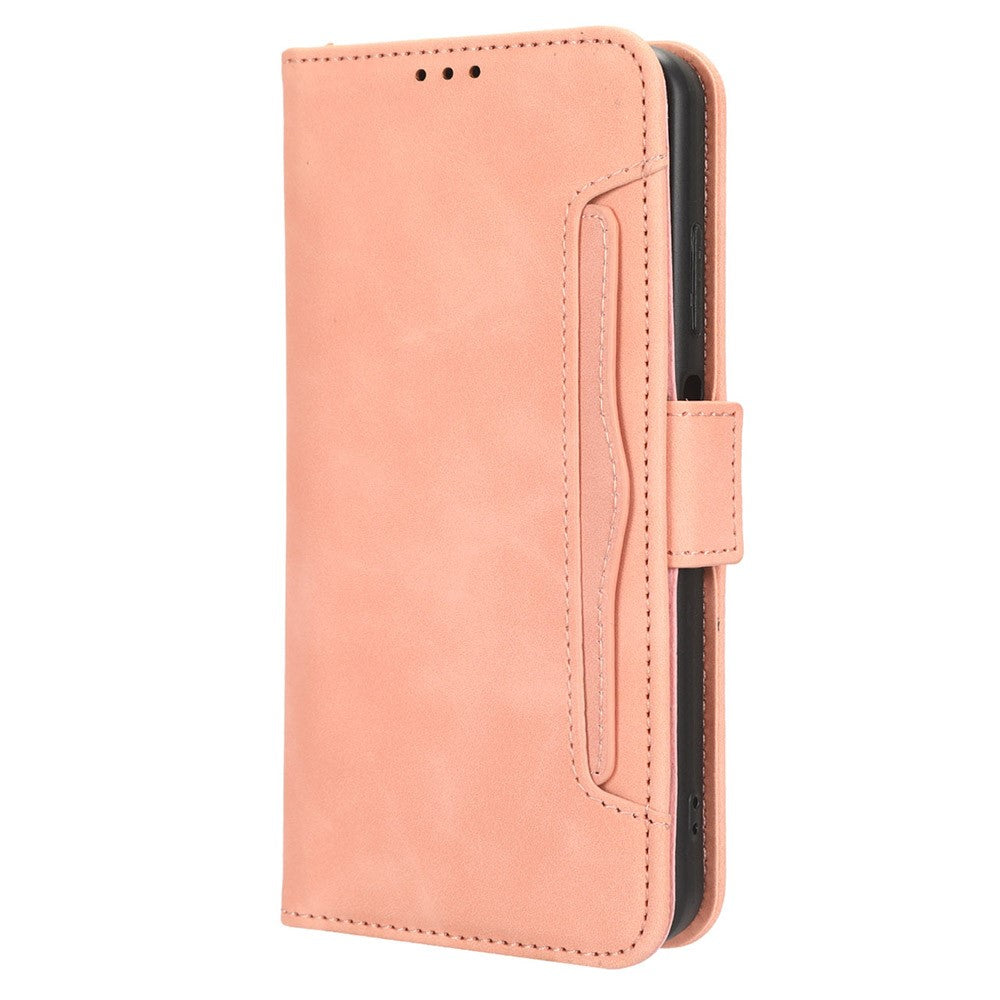 For Samsung Galaxy M54 5G / F54 5G PU Leather Phone Case Multiple Card Slots Wallet Stand Flip Cover