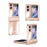 For Oppo Find N2 Flip 5G PC Phone Case Matte Electroplating Anti-scratch Cell Phone Cover