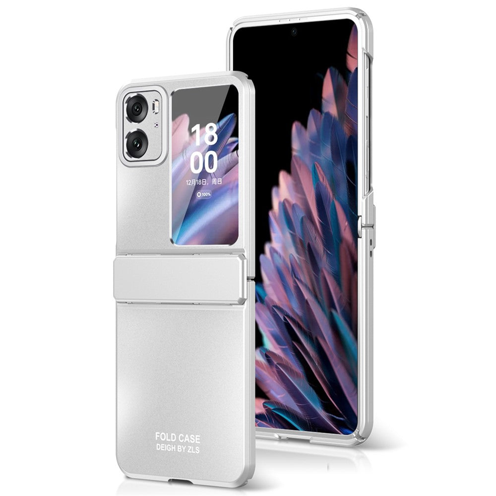 For Oppo Find N2 Flip 5G PC Phone Case Matte Electroplating Anti-scratch Cell Phone Cover