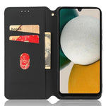 PU Leather Shell for Samsung Galaxy M54 5G / F54 5G Rhombus Imprinted Wallet Phone Case Flip Stand Cover