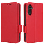 Til Samsung Galaxy M54 5G / F54 5G PU-læderpung Anti-ridse telefoncover Litchi tekstur Flip Stand Cover