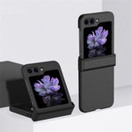 For Samsung Galaxy Z Flip5 5G Hinde Protection Phone Case Hard PC Skin-touch Cover