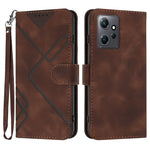 YX0040 For Xiaomi Redmi Note 12 4G Imprinted Pattern Leather Case Cell Phone Stand Wallet Cover