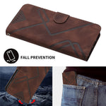 YX0040 For Xiaomi Redmi Note 12 4G Imprinted Pattern Leather Case Cell Phone Stand Wallet Cover