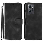 YX0040 For Xiaomi Redmi Note 12 4G Imprinted Pattern Leather Case Cell Phone Stand Wallet Cover