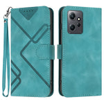 YX0040 For Xiaomi Redmi Note 12 4G Imprinted Pattern Leather Case Cell Phone Stand Wallet Cover