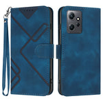 YX0040 For Xiaomi Redmi Note 12 4G Imprinted Pattern Leather Case Cell Phone Stand Wallet Cover