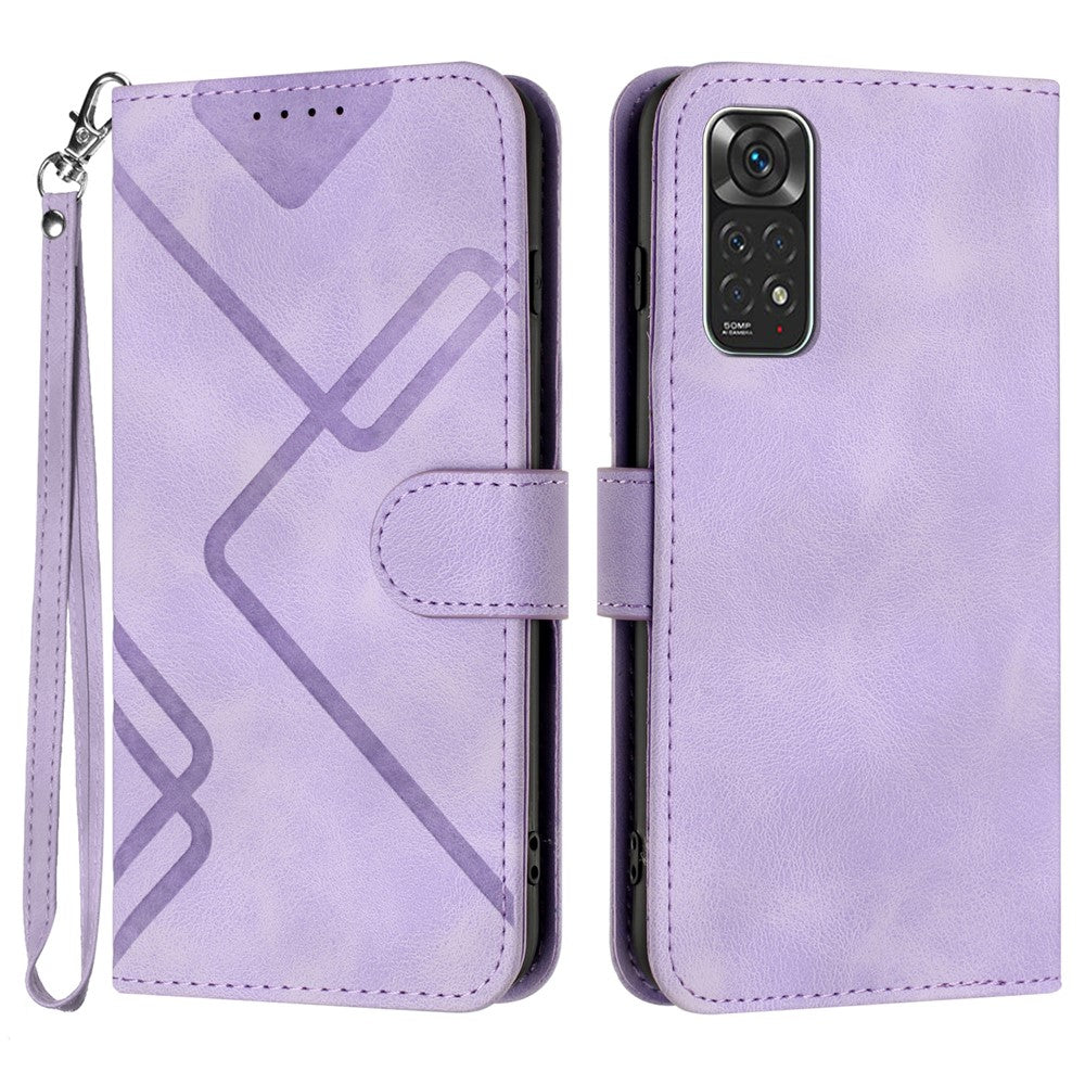 YX0040 For Xiaomi Redmi Note 11 4G (Qualcomm) /  Note 11S 4G Phone Leather Case Imprinted Pattern Wallet Stand Cover