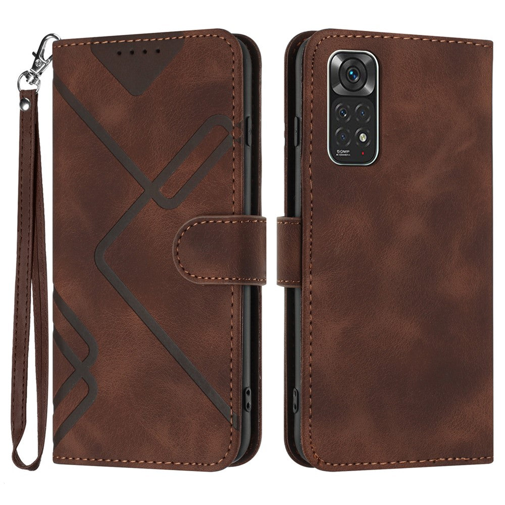 YX0040 For Xiaomi Redmi Note 11 4G (Qualcomm) /  Note 11S 4G Phone Leather Case Imprinted Pattern Wallet Stand Cover