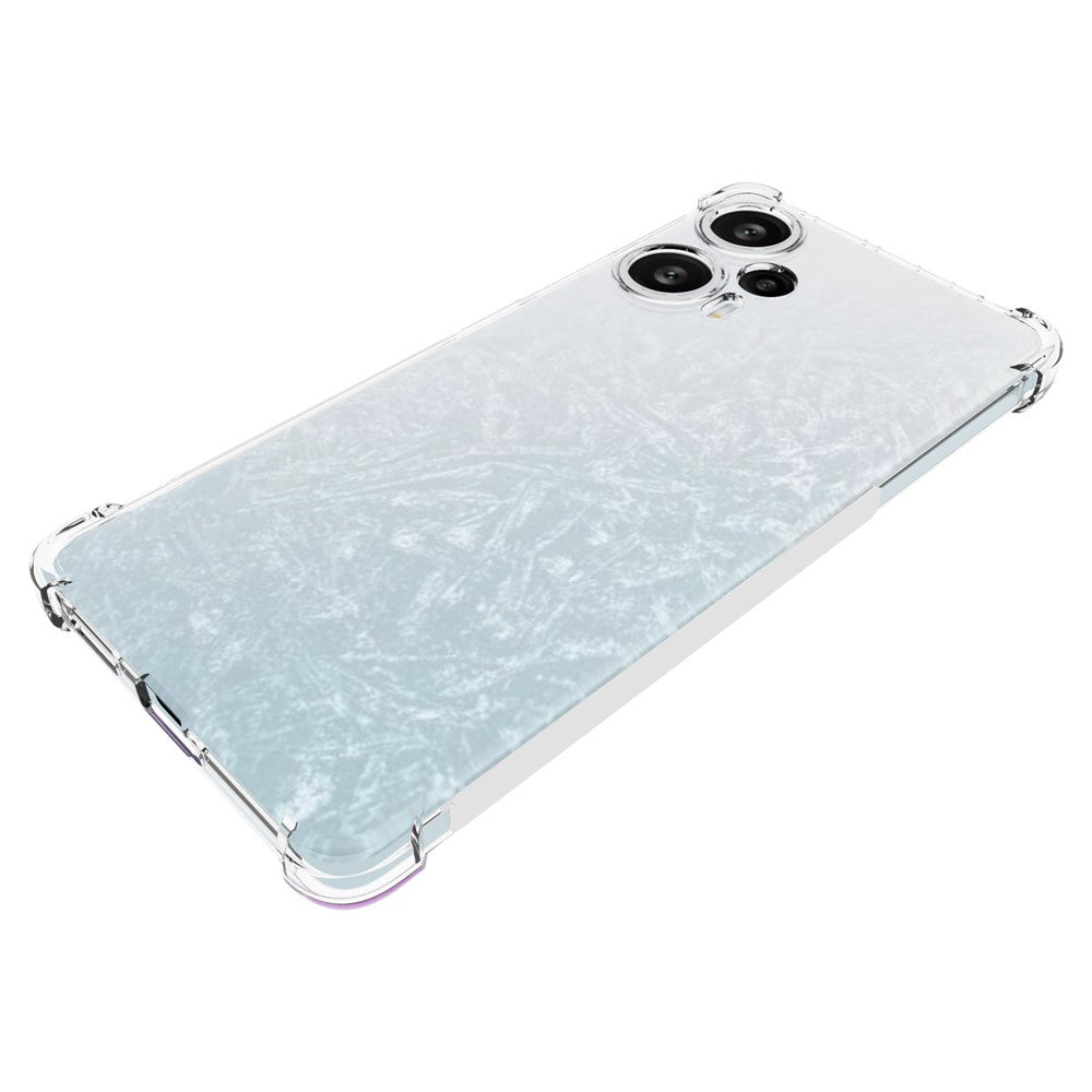 Xiaomi Redmi Note 12 Turbo / Poco F5 5G Halkfritt mobilskal Fallsäkert Genomskinligt TPU-Skal
