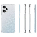 Xiaomi Redmi Note 12 Turbo / Poco F5 5G Halkfritt mobilskal Fallsäkert Genomskinligt TPU-Skal