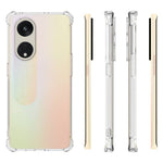 For Oppo Reno8 T 5G /  A1 Pro 5G Soft TPU Clear Phone Case Non-slip Protective Phone Cover