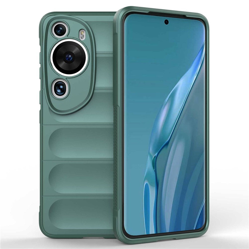 For Huawei P60 Art Shock-Absorbed Phone Shell Soft TPU Cell Phone Case Dustproof Protective Cover