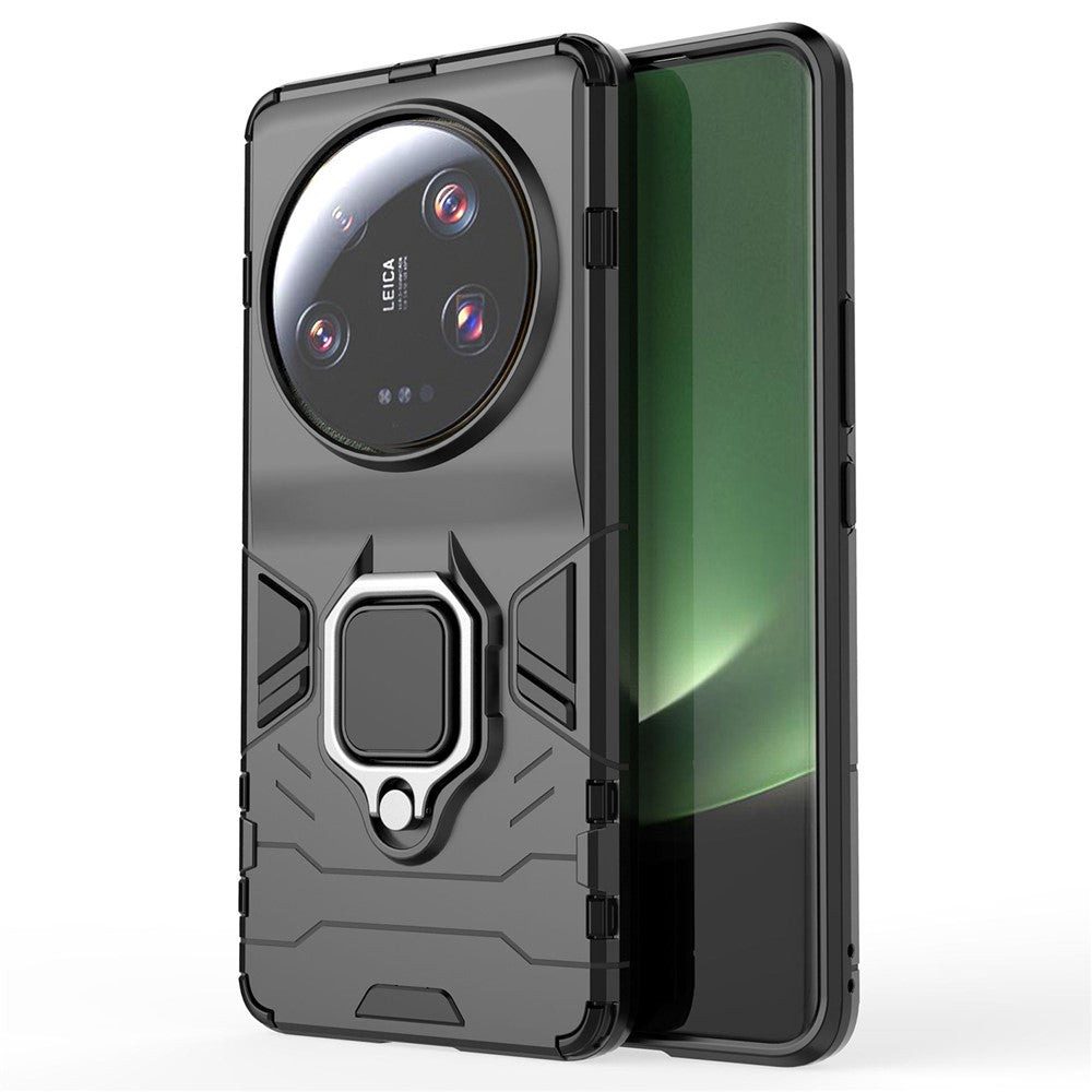 For Xiaomi 13 Ultra Kickstand Anti-drop Phone Case Soft TPU Hard PC Phone Cover
