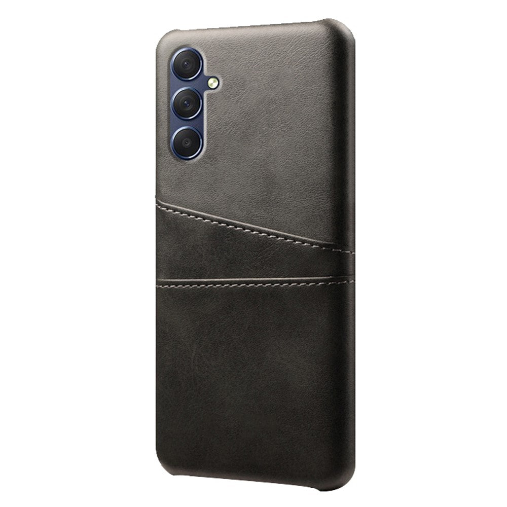 Samsung Galaxy A24 4G (162,1 x 77,6 x 8,3 mm) Dubbla kortplatser PU-läderbelagt PC-skal Reptåligt mobilskydd