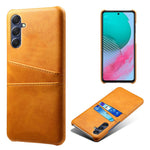 Samsung Galaxy A24 4G (162,1 x 77,6 x 8,3 mm) Dubbla kortplatser PU-läderbelagt PC-skal Reptåligt mobilskydd