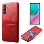 Samsung Galaxy A24 4G (162,1 x 77,6 x 8,3 mm) Dubbla kortplatser PU-läderbelagt PC-skal Reptåligt mobilskydd
