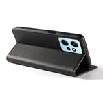 For Xiaomi Redmi Note 12 4G PU Leather Wallet Case Calf Texture Stand Smartphone Cover