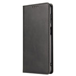 For Xiaomi Redmi Note 12 4G PU Leather Wallet Case Calf Texture Stand Smartphone Cover