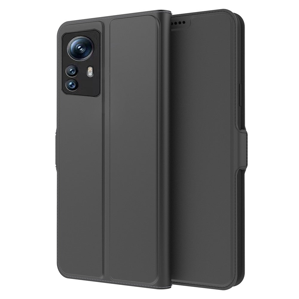 Korthållare för Xiaomi Redmi Note 12S 4G, PU-läder + TPU-stativ