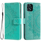 For Xiaomi Redmi Note 12 Turbo / Poco F5 5G Wallet PU Leather Case Mandala Flower Imprint Stand Cover