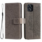 For Xiaomi Redmi Note 12 Turbo / Poco F5 5G Wallet PU Leather Case Mandala Flower Imprint Stand Cover