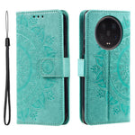 For Xiaomi 13 Ultra PU Leather Phone Cover Imprinted Mandala Flower Pattern Stand Wallet Anti-Dust Cell Phone Case