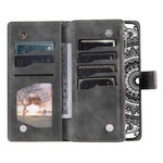 For Xiaomi Redmi Note 12S 4G Mandala Flower Imprint Phone Case PU Leather Wallet Stand Cover