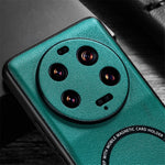 Xiaomi 13 Ultra Magnetiskt Skal PU Läderbelagt PC+TPU mobilskal
