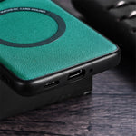 Xiaomi 13 Ultra Magnetiskt Skal PU Läderbelagt PC+TPU mobilskal