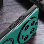 Xiaomi 13 Ultra Magnetiskt Skal PU Läderbelagt PC+TPU mobilskal