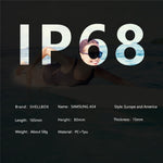 REDPEPPER A-serien IP68 Vattentätt mobilskal för Samsung Galaxy A54 5G Transparent PC+TPU-fodral