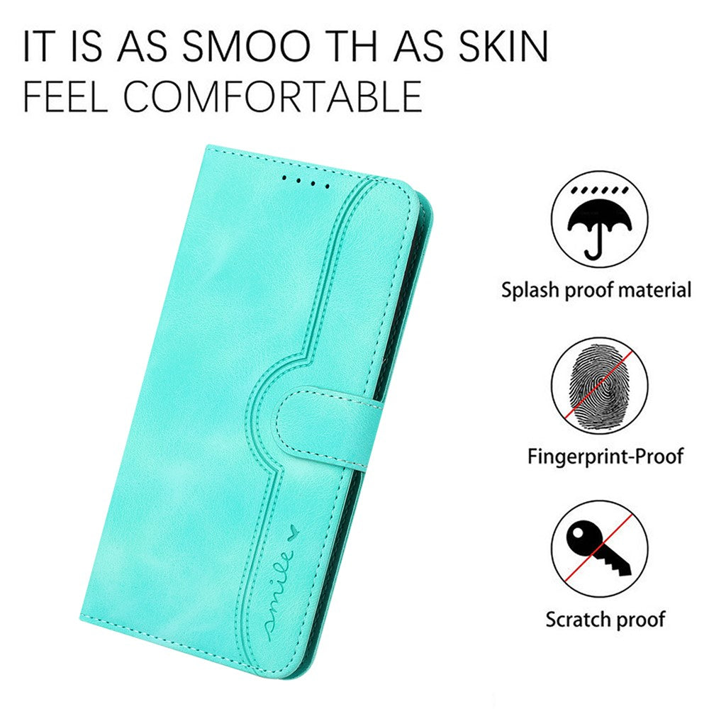 YX0030 PU Leather Flip Cover for Xiaomi 13 Shockproof Wallet Phone Case Imprinted Pattern Anti-Drop Phone Shell
