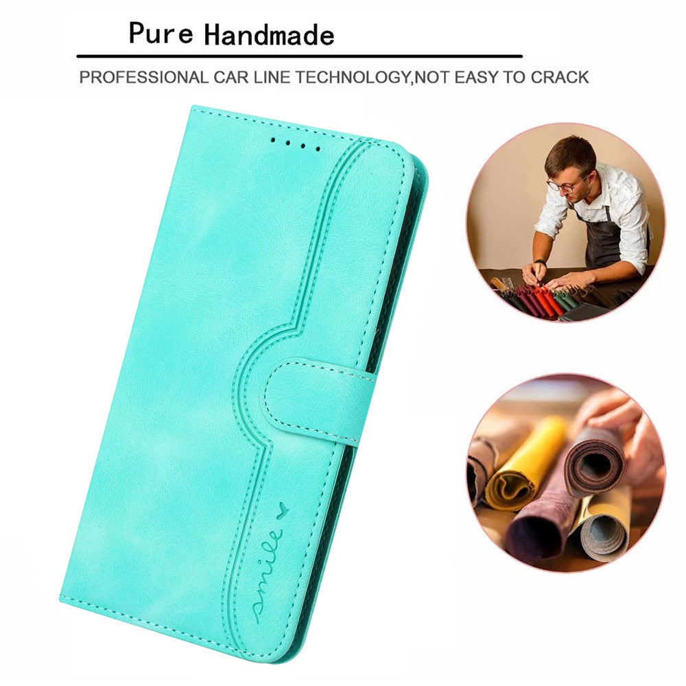 YX0030 PU Leather Flip Cover for Xiaomi 13 Shockproof Wallet Phone Case Imprinted Pattern Anti-Drop Phone Shell