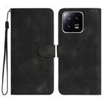 YX0030 PU Leather Flip Cover for Xiaomi 13 Shockproof Wallet Phone Case Imprinted Pattern Anti-Drop Phone Shell
