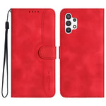 YX003 Til Samsung Galaxy A13 4G PU-læder Flip Stand Telefonetui Med Præget Tegnebogsomslag